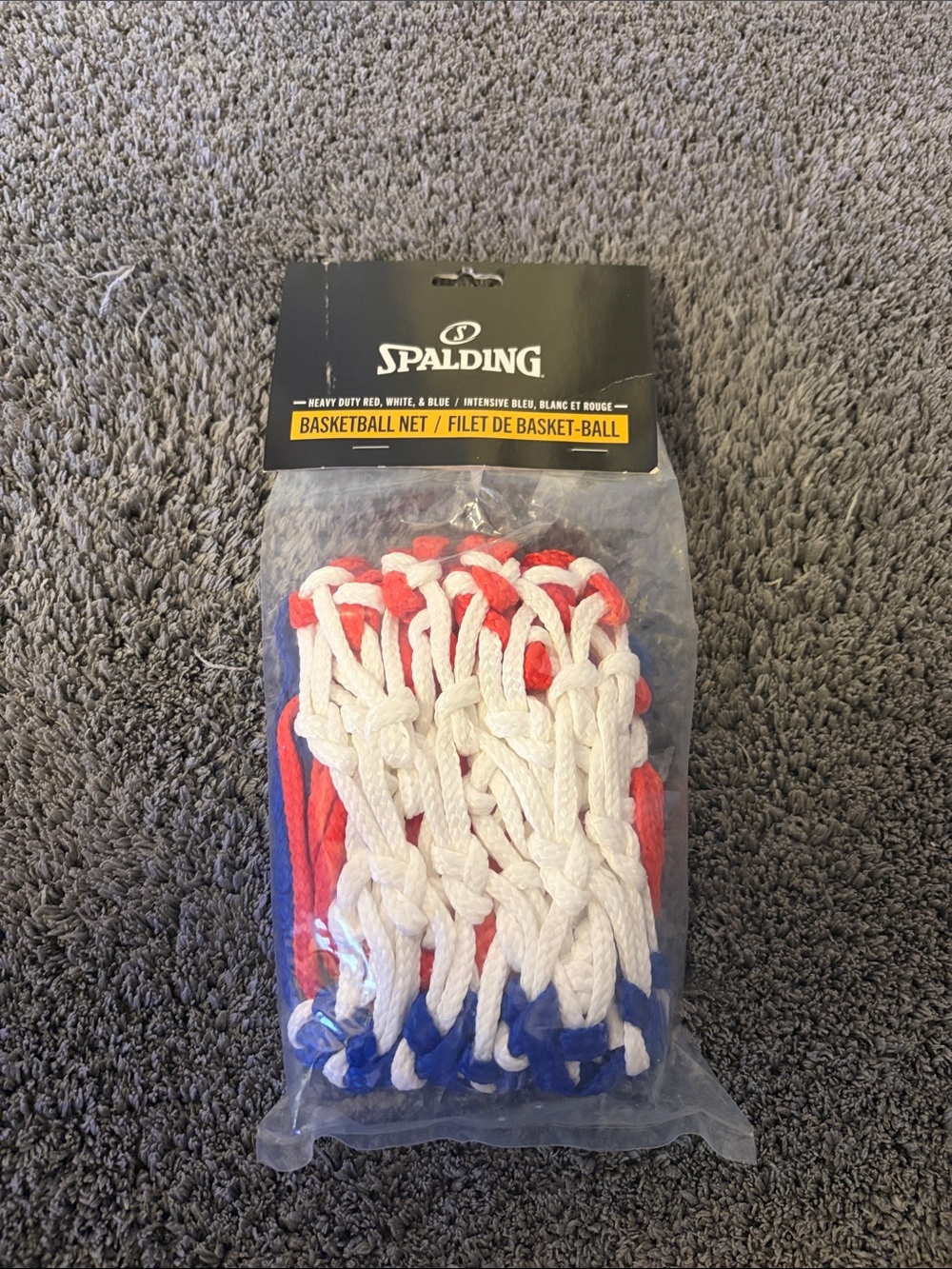 Spalding Heavy Duty Red, White & Blue Basketball Net Basketball Net